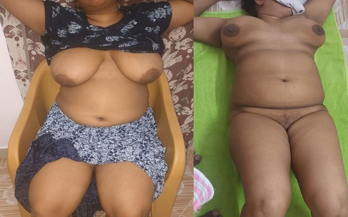 Benita sweety: 我抚摸我的继妹的身体和脖子，她展示胸部和臀部