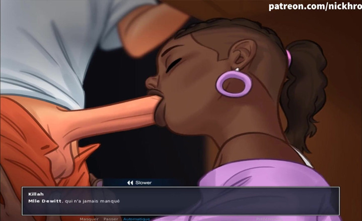 Cartoon Universal: Summertime saga part 48 - huge cock best blowjob ( French sub )
