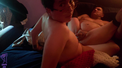 Lymph Guy: Padrastro deja que chico discapacitado se folle el culo