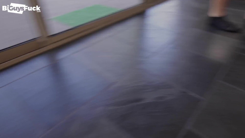 Bi Guys Fuck: PAWG teen Enola's cheeks clapped by two bbc bi-guys!