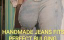 Monster meat studio: Enormes jeans salientes de uma forma feita à mão de Philmore