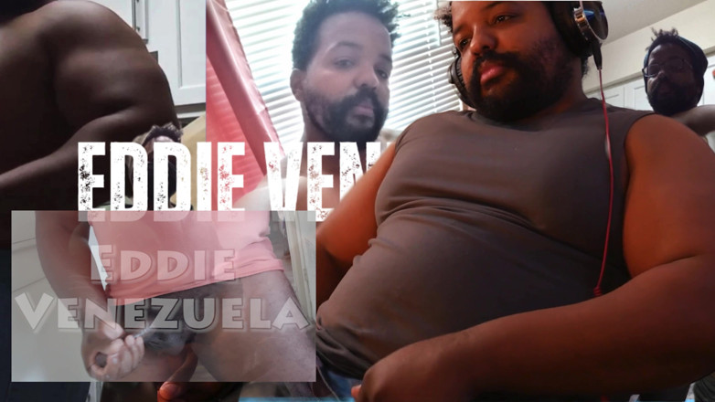Eddie Venezuela: 黒人の継父が自分の射精動画に反応する!