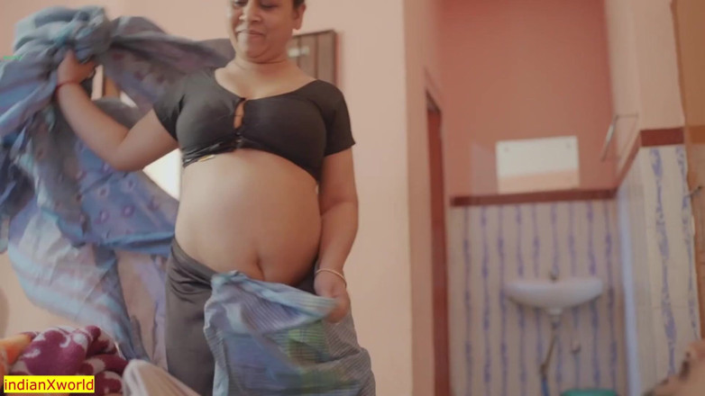 Indian Xshot: Baculatá Kamwali Skutečné šukání s Choto Babu! Desi Sex