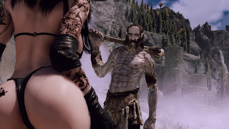 Velvixian 3D: Christy и Великан