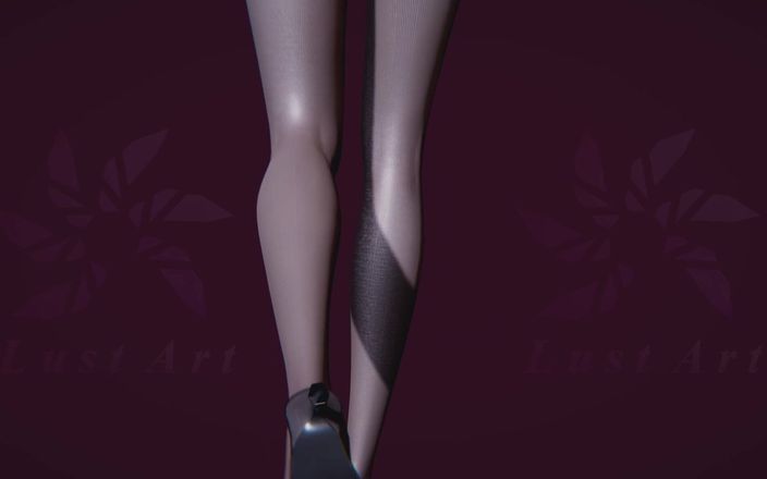 Lust art 3D: Cute Catherine Catwalk
