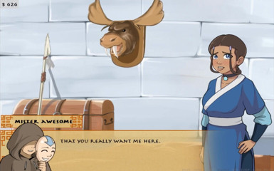 Cartoon Play: Four elements trainer part 6 (Book 1 water) (Slave route)