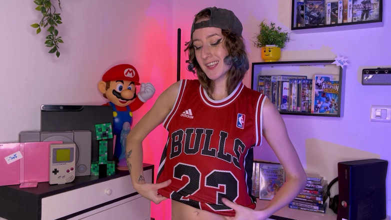 SadSilly: ゲームストアの大物コレクターが、私のものを求めています!- JOI Fr Gamergirl Altgirl