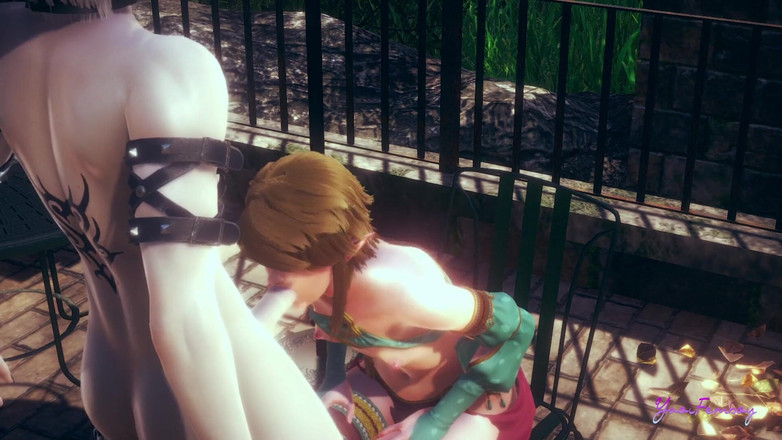 Yaoitube: Zelda Yaoi Femboy - mamada de enlace (sin censura)