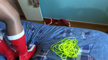 Nylon Xtreme: POV Marion Lew Wonder zerżnięta w opalone rajstopy