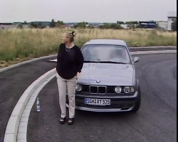 BB Video - Old School: German MILF Pissing Blonde