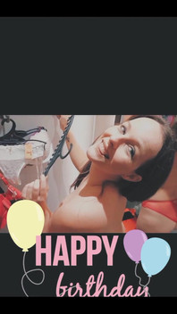 Feliz cumpleaños a mi
