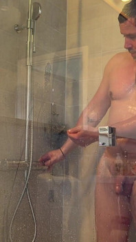 Hot MILF Invites a Man in to Her Shower and Gives a Good Blowjob and Rimjob Before Getting Fucked!