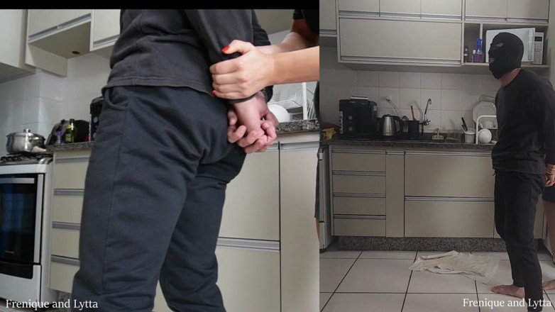 Queen Lytta ballbusting and cum lick: Frenique aur lytta - haard dabal bolabasting ep 1 - gulaam ko do...