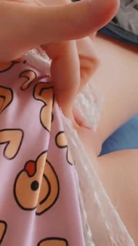 Petite Babe Girl Self-pleasure While Camping - Pulsing Orgasm Cute Puss Under Short