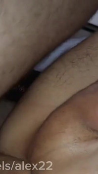 Milky Femboy Sissy with a Big Dick Fucked in a Beautiful Ass.
