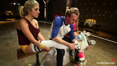 Foot Worship by Kink: Dirty Socks a Roller Skates Featuring Custity Lynn a Lia...
