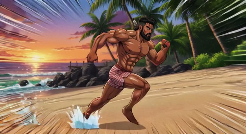 Erotic Man: Muscle Beach
