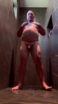 Daddy Playing in the Shower