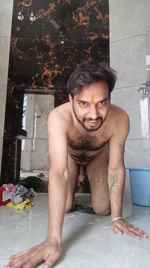 Desi Young Boy Enjoy Washing Stepfather Underwear and Enjoy Masterbation (Indian Desi Man)