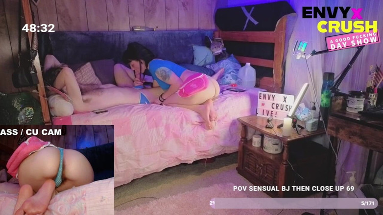 goddessXenvy: Kamera gadis pejantan ejakulasi dini live