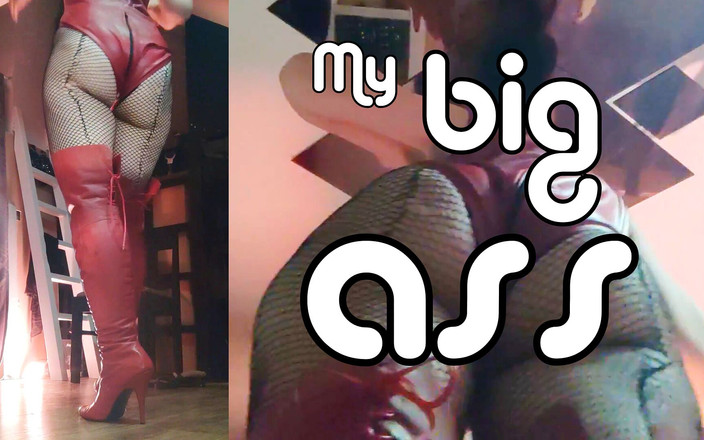 MistressOnline: Můj velký zadek v Fishnetu