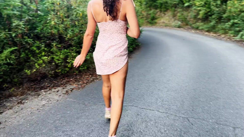 LadyAna: Risk for the Road with a Big Pussy