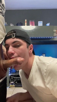 Deepthroat - He Cum on My Face