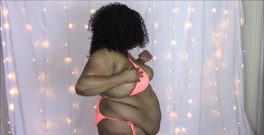 Josie4yourpleasure: Bbw e il suo bikini neon arancione