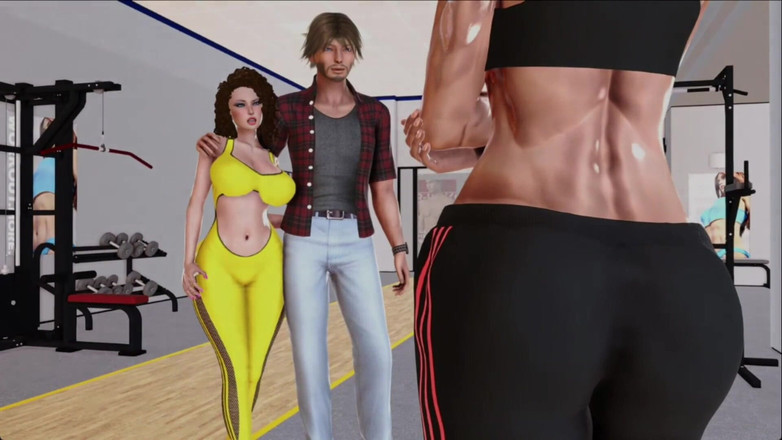 HotSummer117: Max's Life Stagione 3 Cap 171 - trio e doppio pompino in palestra