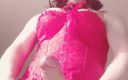 Anna Rios: Clipuri individuale de fată în corset roșu, dacă vă place orice...