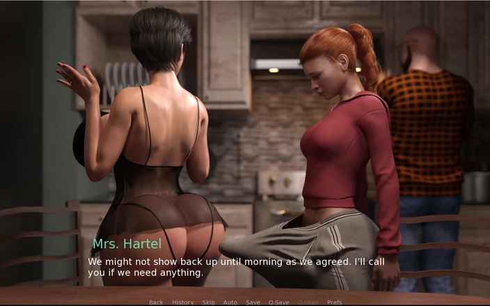 Snip Gameplay: Milf fokker 7 Mevrouw Hartel vindt het heerlijk om me te...