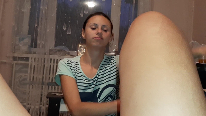 Lesbian-illusion: 雨の音とのロマンチックなセックス - レズビアンイリュージョン