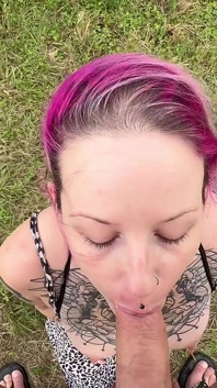 Outdoor Field Blowjob Fc