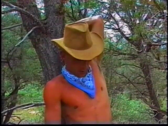 Gays Case: Two big dicked cowboys have steamy oral fuck session outside