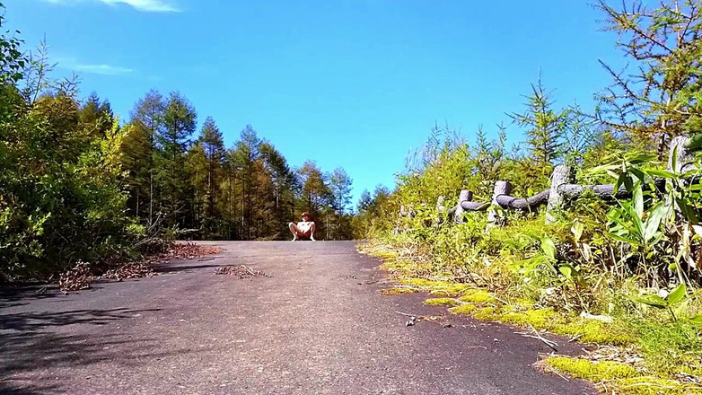Pai-chan: Naakte Pai-chan in Spring Park