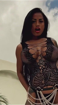 Asian Tattooed Mistress Squirts and Masturbates