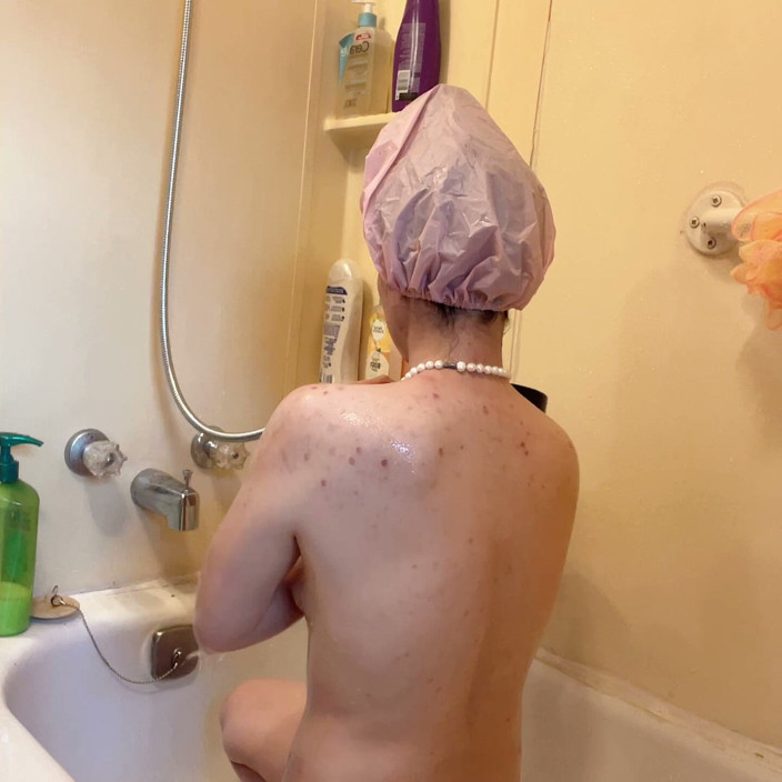 sweethanajapanese: Such a Hot Day Today Go Shower