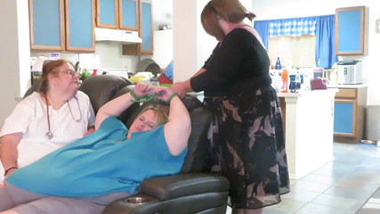 BBW nurse Vicki adventures with friends: Ssbbw damsel is preyed on my 2 BBWs