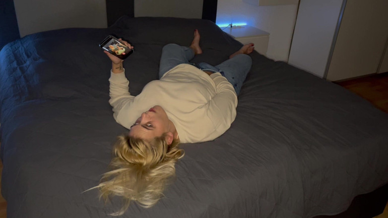 Bonieclydeerotik: Masturbation Porn Watching Horny Foreplay Blonde Wet Horny Aroused Pussy...