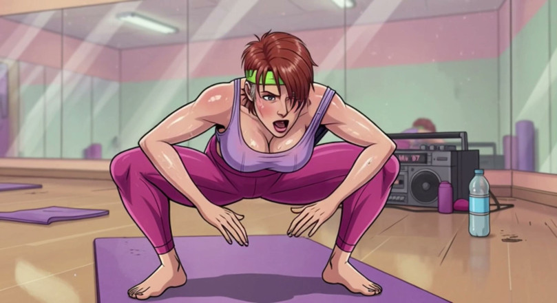 AI Porn: Sexy Yoga Animations