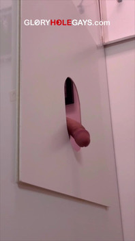 College Boy at the Gloryhole - and I Swallowed Every Drop