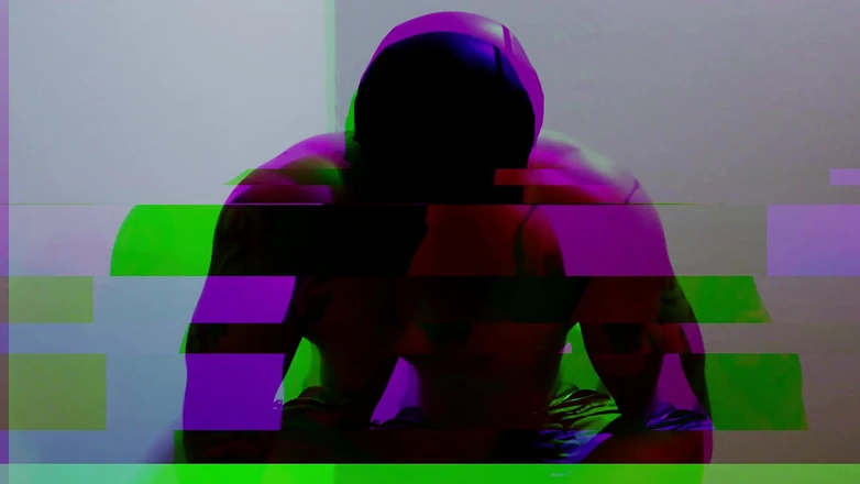 Vincent van Loch: First cumshot with mask