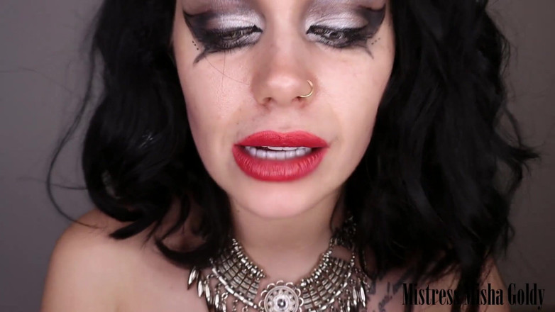 Goddess Misha Goldy: Transe magique du rouge à lèvres de la sorcière Voodoo pour...