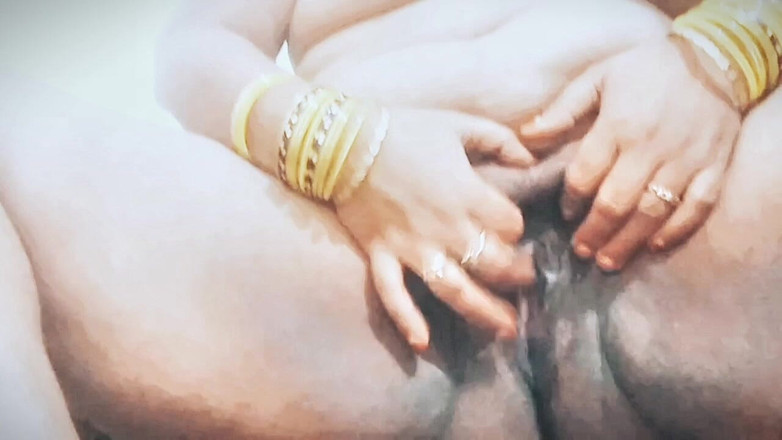 Pleasure couples ramp: Desi Bhabhi ukazuje své tělo svému příteli, který šuká zadek do...