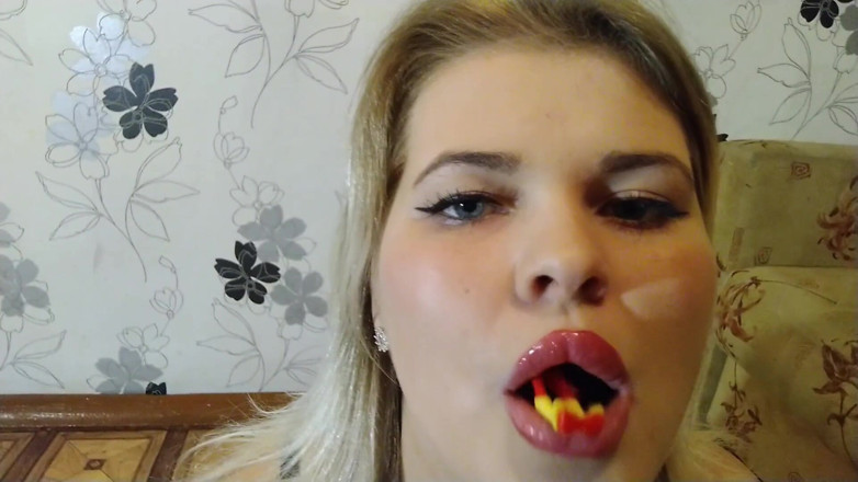 LizAngel: The giantess devours the super heroes.