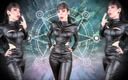 Baal Eldritch: Merokok leather catsuit interaktif - permainan joi