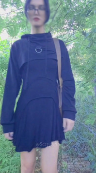 Butt Toy Flash in Parl