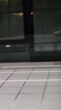 Mostrando minha calcinha no Mrt.