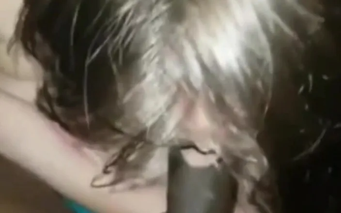 Real homemade BBW BBC porn: BBC Fucking My Mouth Gagging