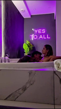 Licking Tits in the Motel Jacuzzi